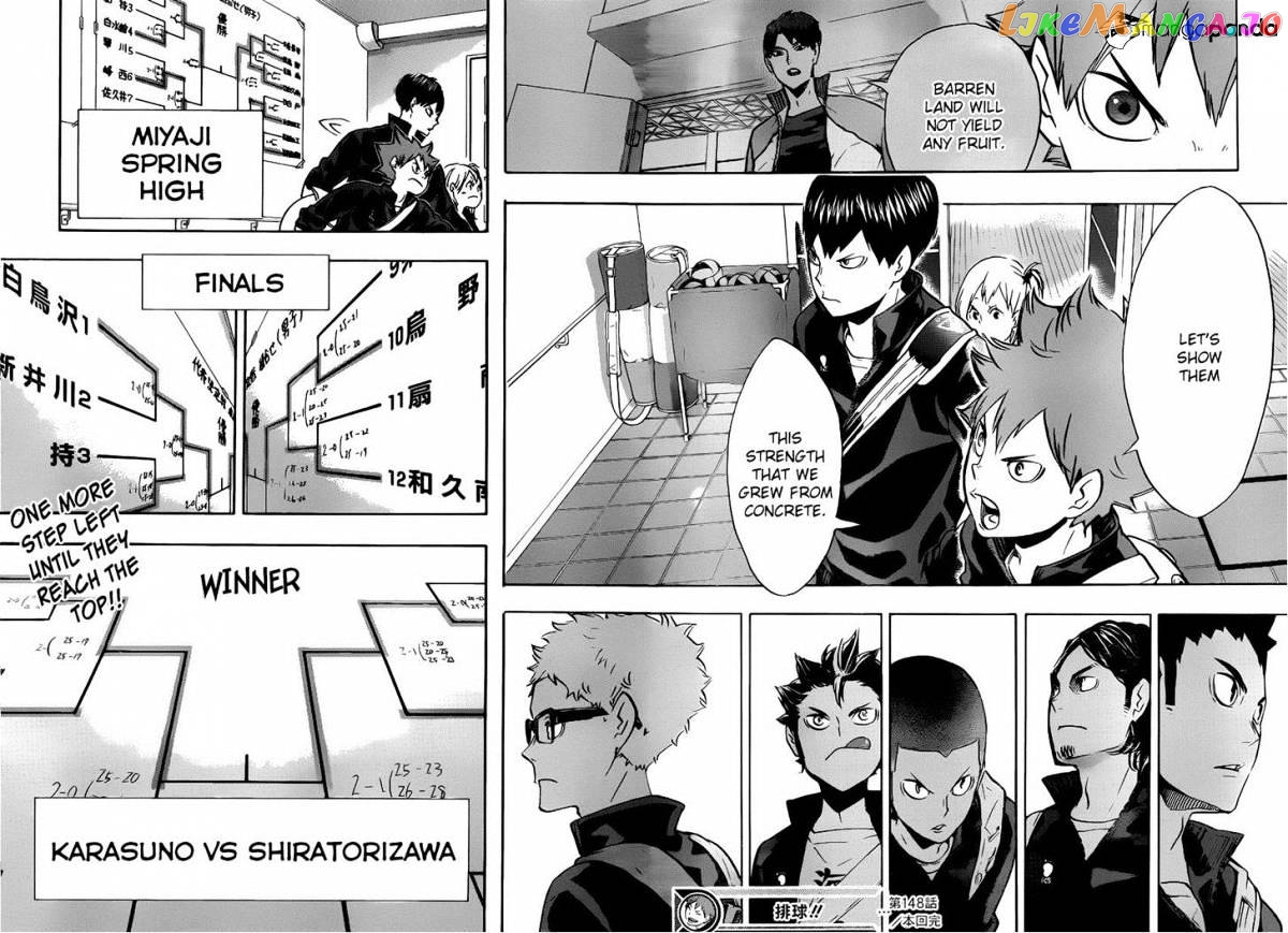 Haikyuu!!, Chapter 148 image 15